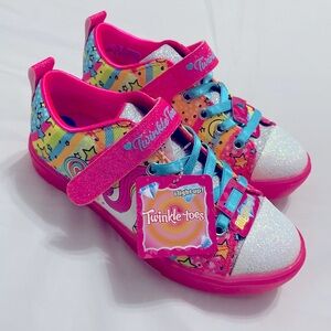 Girls Skechers unicorn twinkle toes